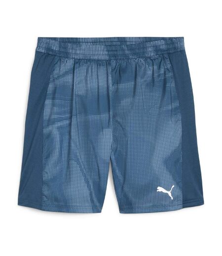 Short de running bleu homme puma run favorites velocity aop 7 - l