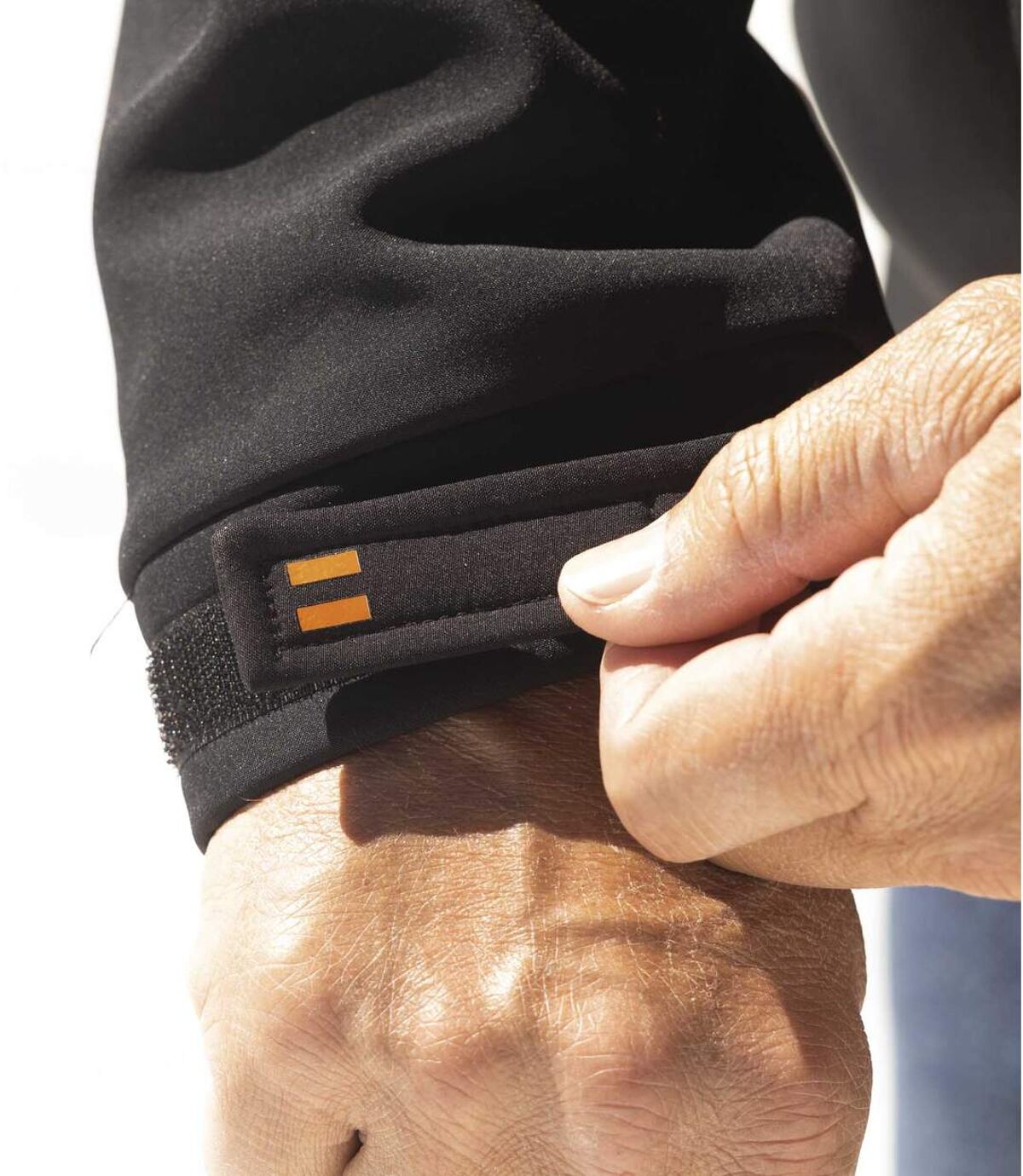 Men's Black Microfleece-Lined Softshell Jacket - Water-Repellent - Full Zip Atlas For Men