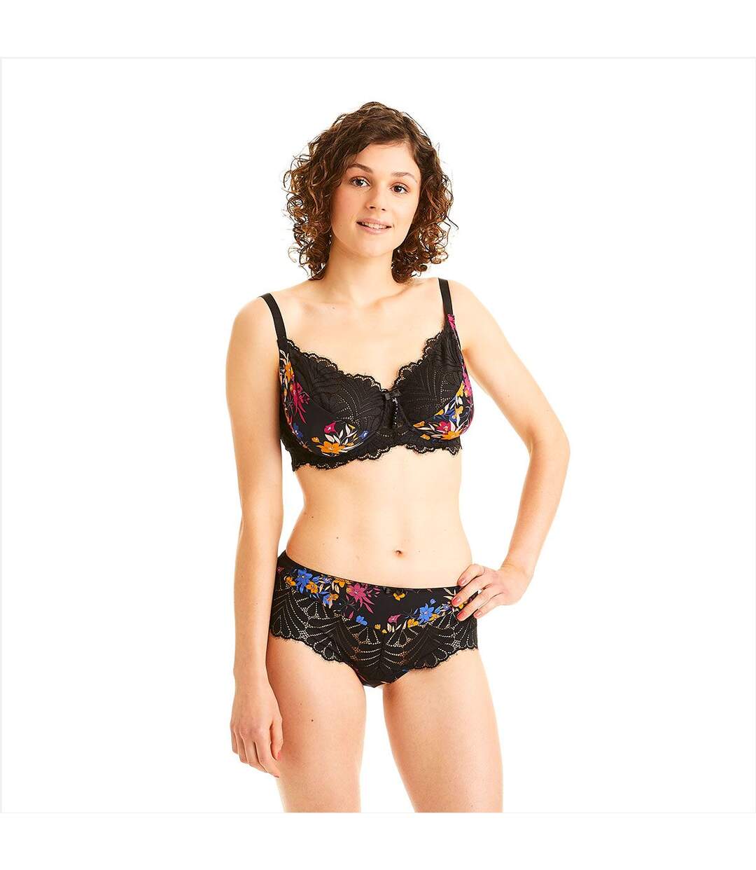 Soutien-gorge grand maintien noir A Capella-3