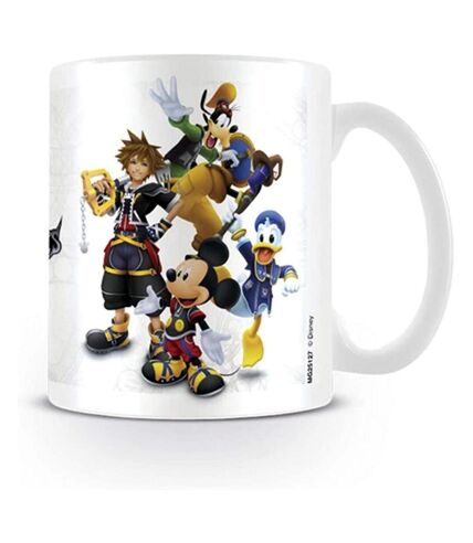 Kingdom Hearts - Mug GROUP (Blanc / Jaune / Noir) (Taille unique) - UTPM2845