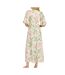 Robe rose à fleurs femme billabong night fall-2