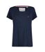Womens/ladies Fullford Chest Pocket T-shirt Navy Jack Wills-2