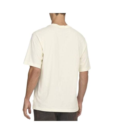 T-shirt blanc homme only & sons monalisa life