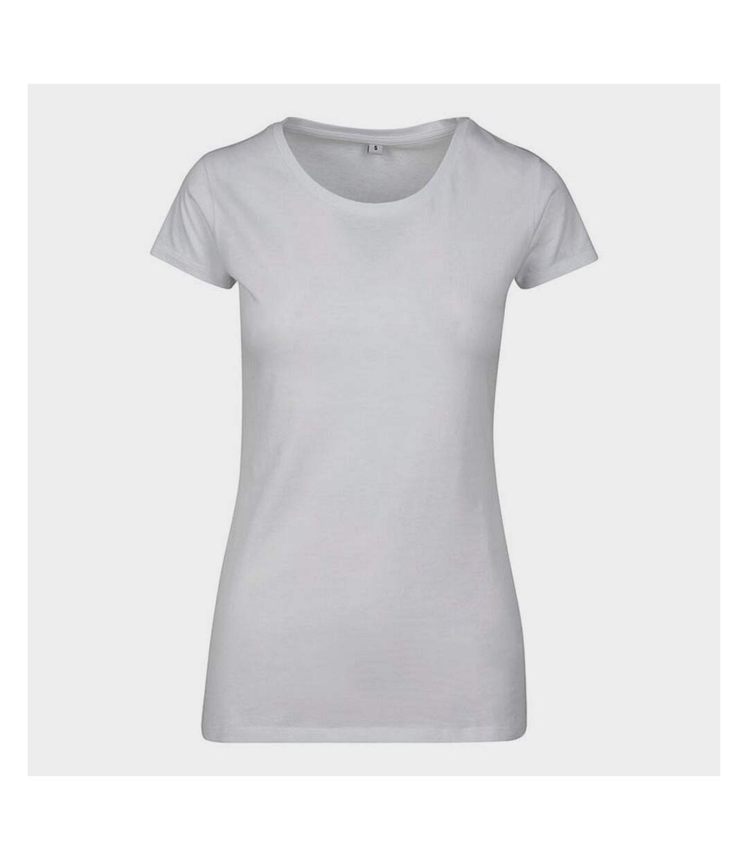 T-shirt femme blanc Build Your Brand