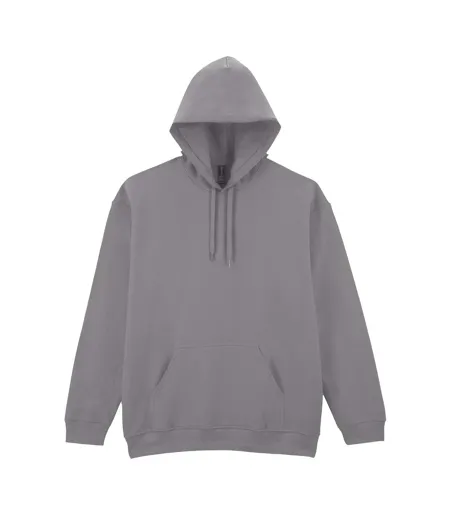 Unisex Adult Softstyle Fleece Midweight Hoodie Cement Gildan