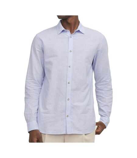 Chemise Bleu/Blanc Homme Jack & Jones Summer - L