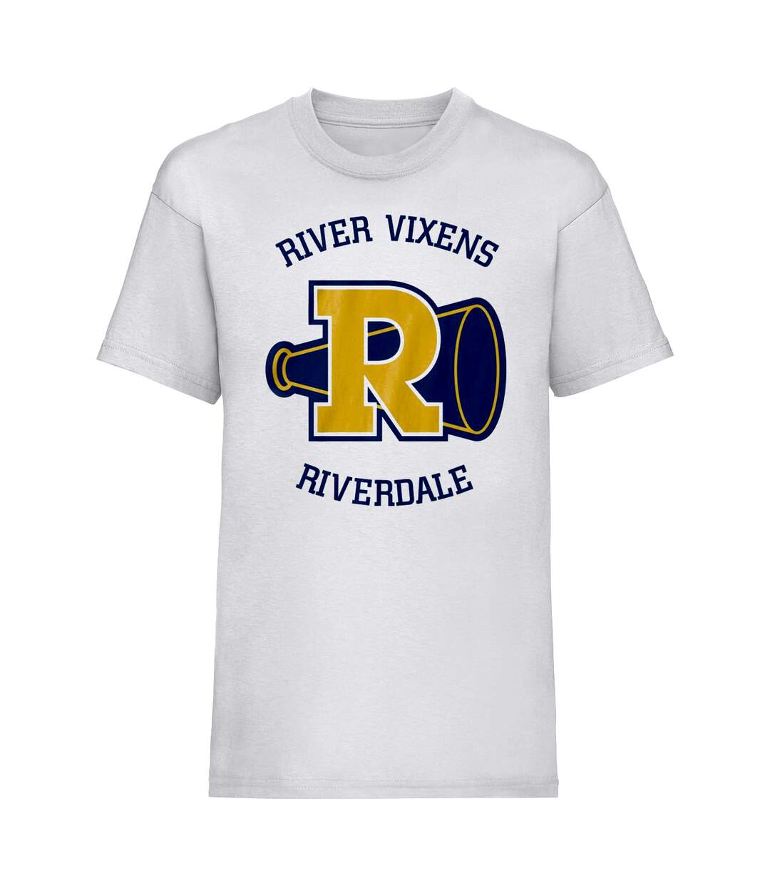 T-shirt river vixens femme blanc Riverdale-1