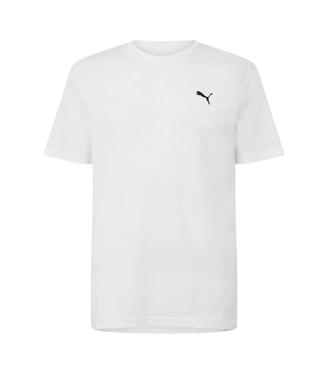 Mens Deluxe Regular T-shirt  White Puma-2