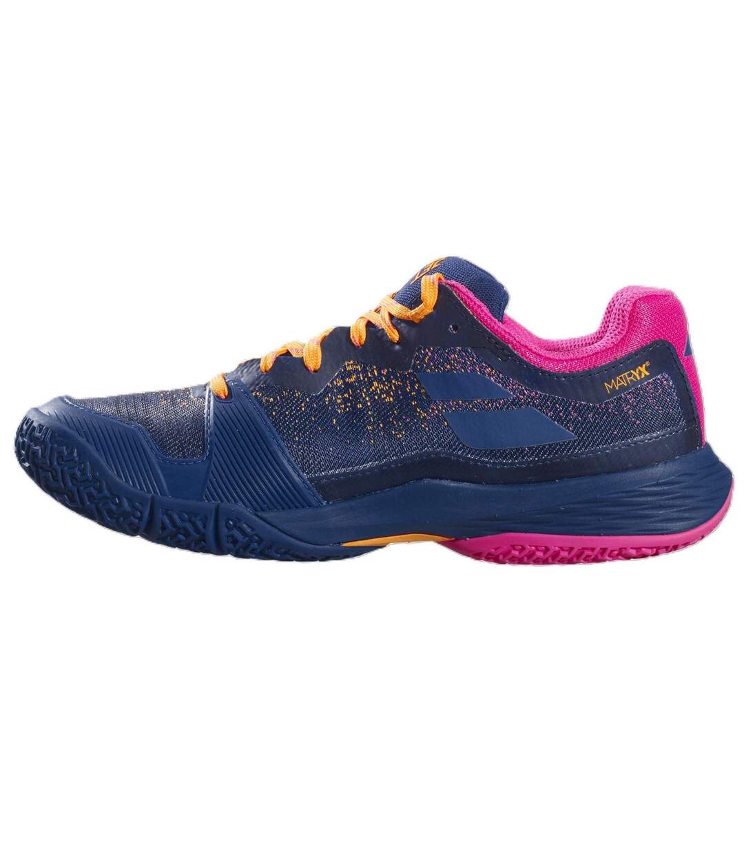 Womens/ladies Jet Ritma Tennis Shoes Blue Rose Babolat-2