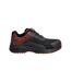 Mens Footwear Accelerate Safety Shoes Black Traffic Red Mascot-1