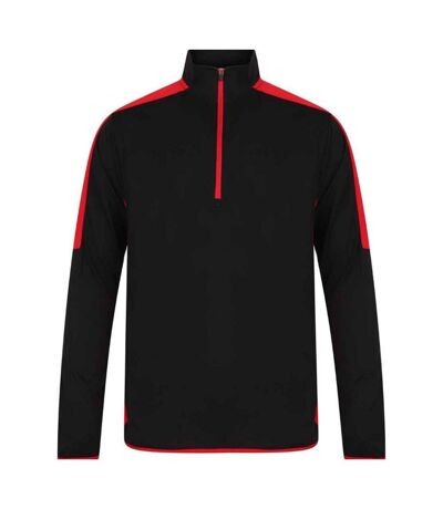 Sweat homme noir / rouge Finden & Hales