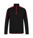 Sweat homme noir / rouge Finden & Hales Finden & Hales