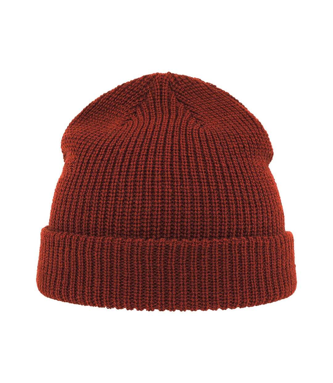Atlantis Woolly Wool Blend Beanie (Rust) - UTAB486-2