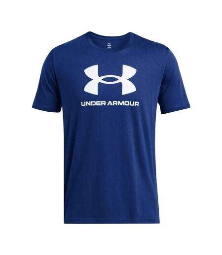 T-shirt Style Logo Homme Bleu Under Armour