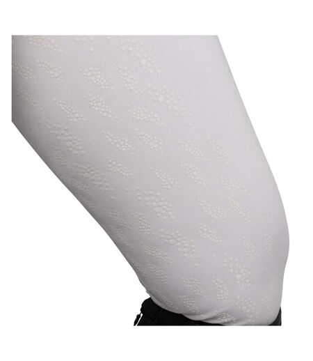 Womens/ladies Roka Reign Horse Riding Tights White Hy