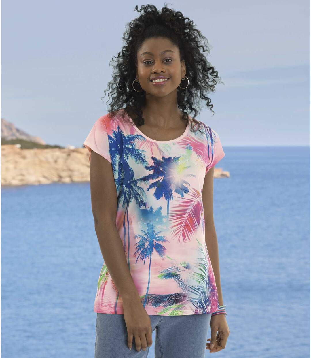 White/Multicolored S discount 74% Mango tunic WOMEN FASHION Shirts & T-shirts Tunic Combined 
