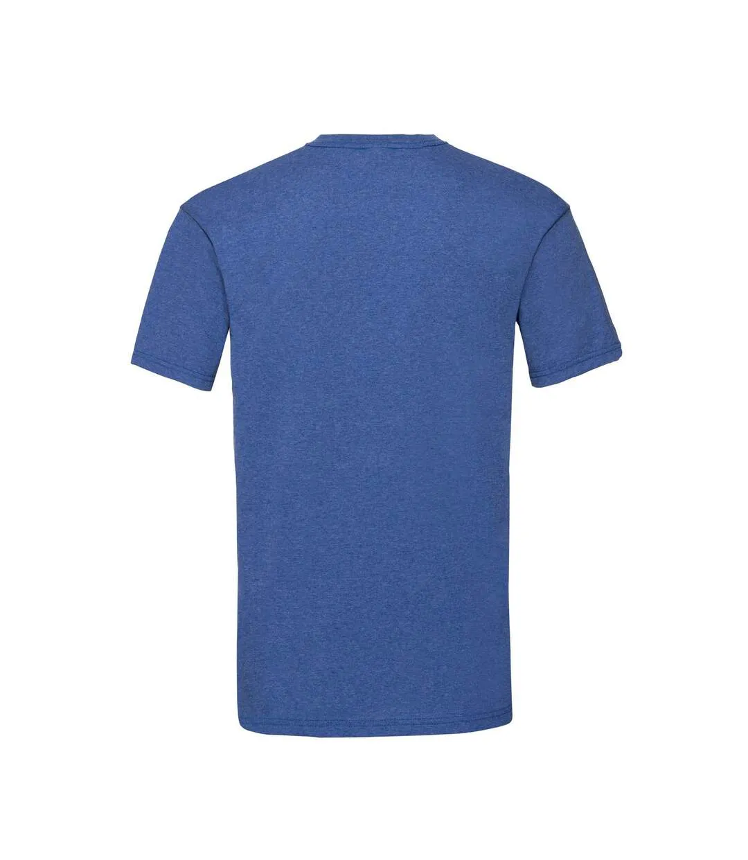 T-shirt Valueweight Adulte Bleu Roi Chiné Rétro Fruit Of The Loom-2