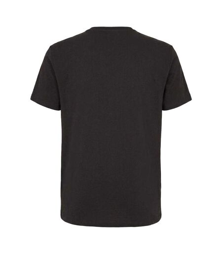 Mens Plain V Neck T-shirt Black Hugo