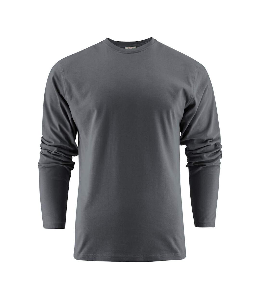 Unisex Adult Heavier Pro Long-sleeved T-shirt Red Printer-1