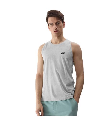 Débardeur Homme Gris Clair Chiné 4F