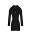 Robe Courte Motif/style Badge Femme Noir Tommy Jeans-1