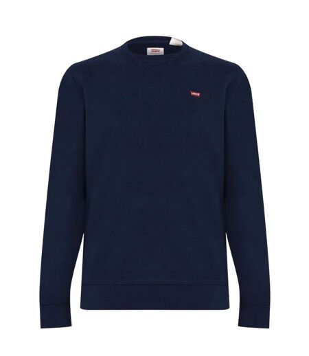 Mens Original Crew Neck Sweatshirt Dress Blue Levis