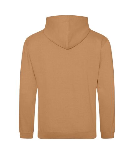 Awdis Unisex College Hooded Sweatshirt / Hoodie (Caramel Latte) - UTRW164