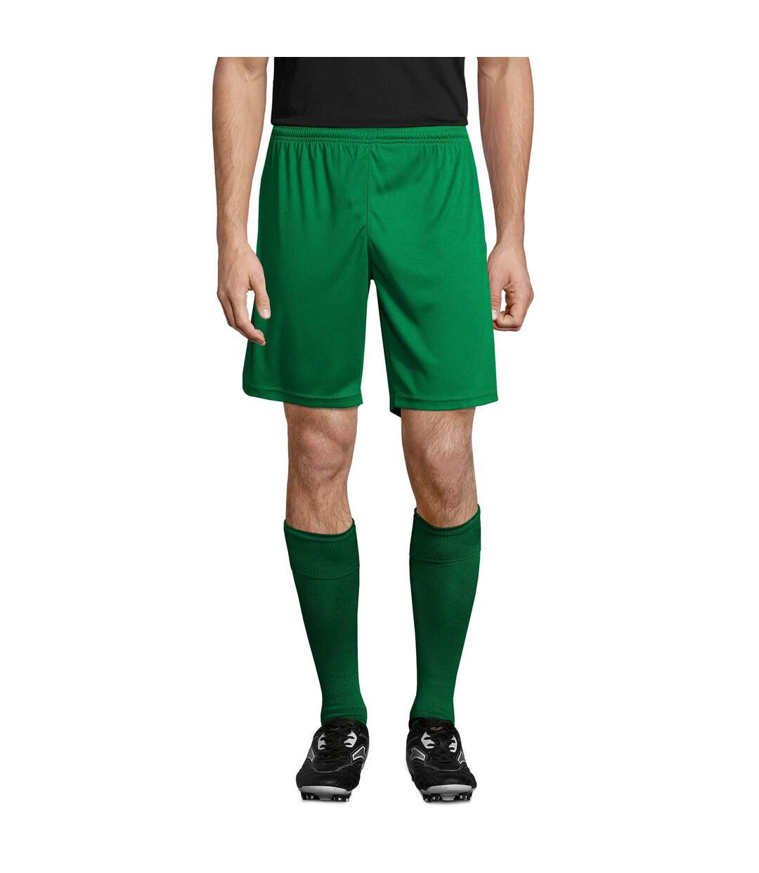 Short Basic San Siro Adulte Vert Vif SOLS-2