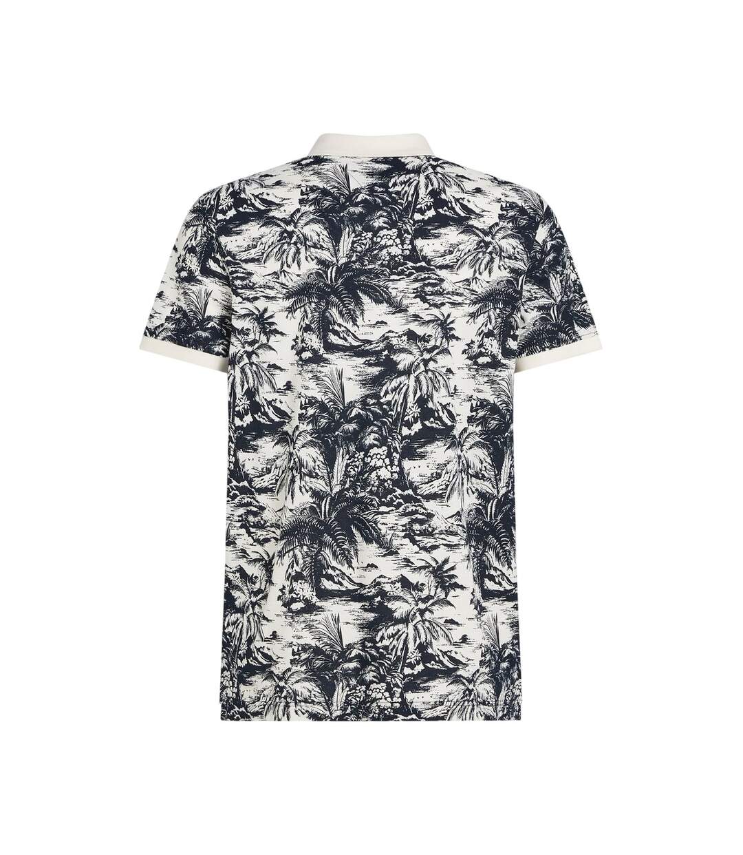 Polo Homme Rose Foncé Violet Imprimé Tommy Hilfiger-3