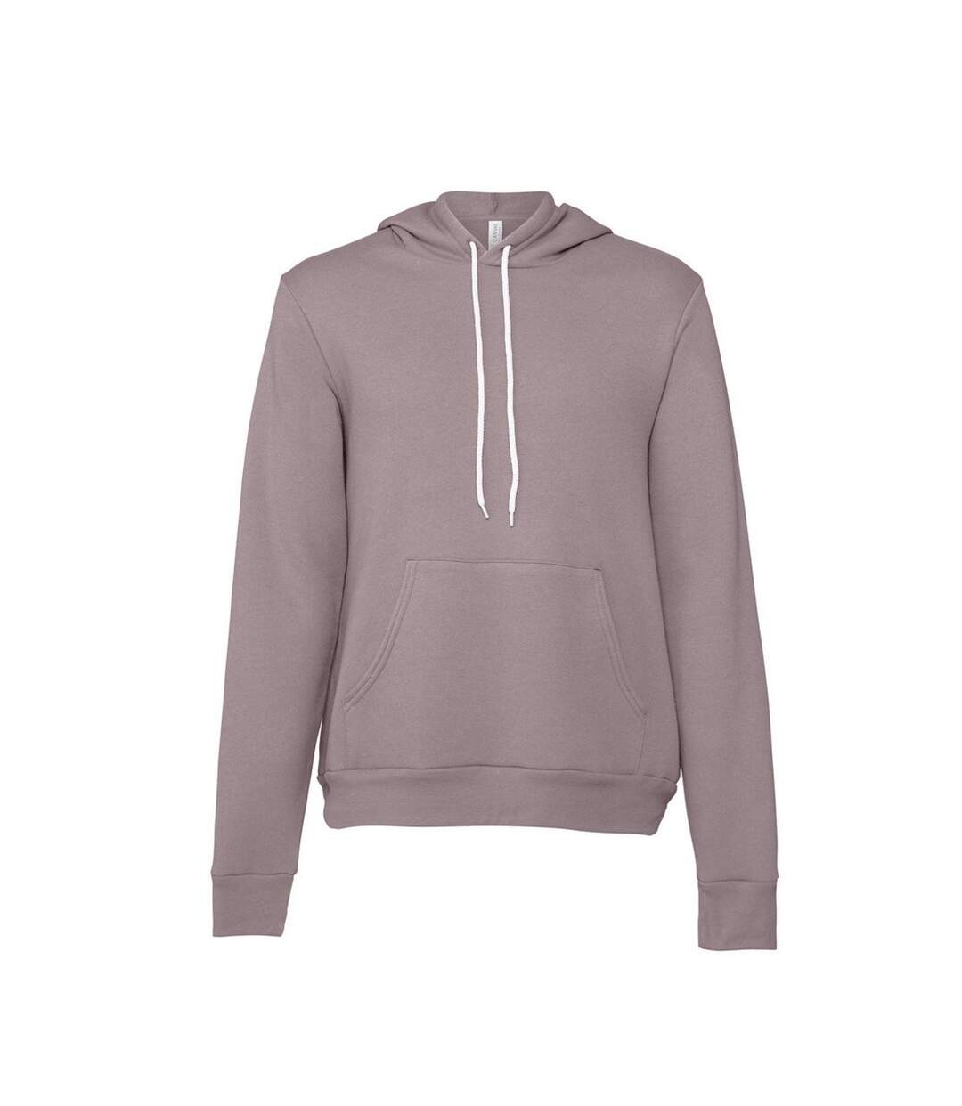 Unisex Adult Polycotton Pullover Hoodie Storm Grey Bella + Canvas-1