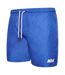 Short De Bain Motif/style Lettrage Homme Bleu Foncé Societe Noir-1