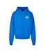 Mens Culture Hoodie Cobalt Blue Lost Youth-2