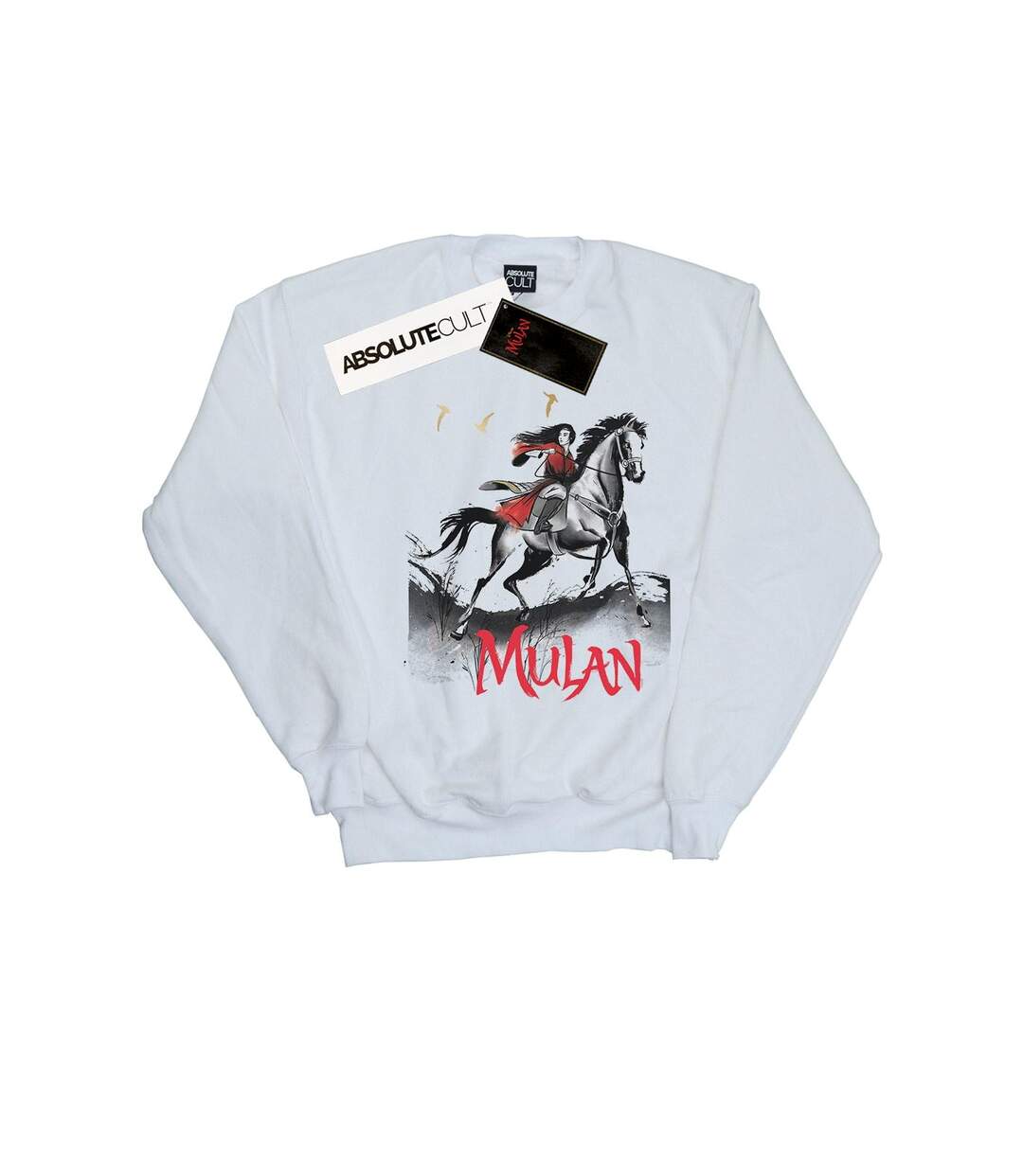 Disney Sweat Womens/Ladies Mulan Movie Stride (Blanc) - UTBI26511-1