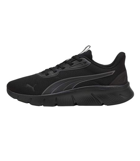 Mens Flexfocus Lite Modern Lightweight Running Trainers Triple Black Puma