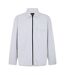Mens Patterned Chest Pocket Overshirt Grey Boss-2