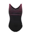 Maillot De Bain 1 Pièce Femme Noir Zoggs-1