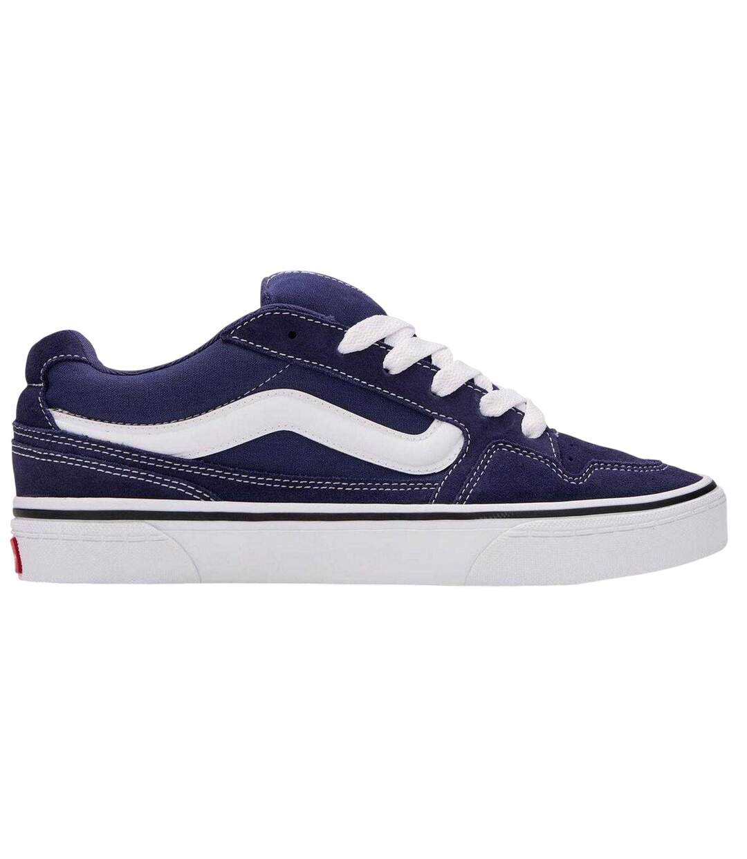Baskets Calderone Homme Noir Blanc Vans-3