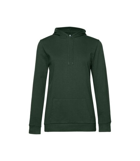 Sweat À Capuche Femme Vert Forêt B&C