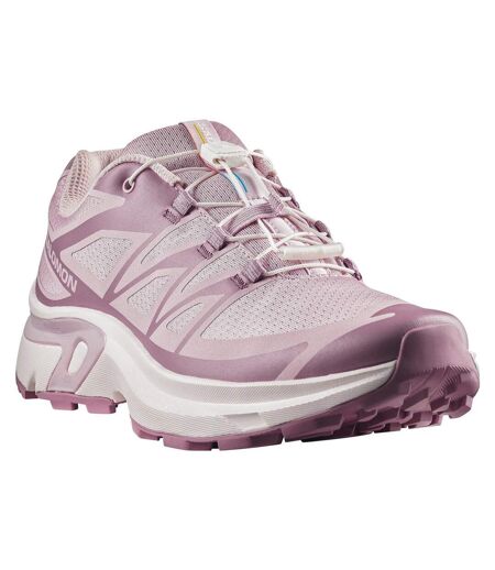 Womens/ladies Evr Low Cut Trainers Dawn Pink Salomon