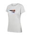 Regatta - T-shirt FINGAL - Femme (Gris pâle) - UTRG9213