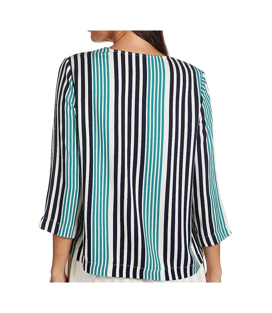 Blouse Écru à Rayures Femme Vero Moda Niva - S-2