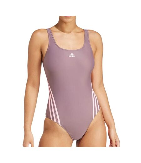 Maillot de bain violet femme adidas 3s swimsuit