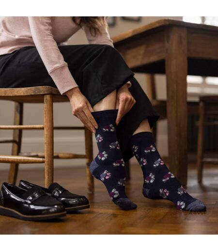 Ladies Ultra Lite Extra Thin 1.0 TOG Casual Thermal Socks