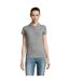 Polo Passion Femme Gris Chiné SOLS-1