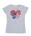 Disney T-shirt en coton Femmes/Ladies Lilo & Stitch Hearts (Gris sportif) - UTBI25702-1