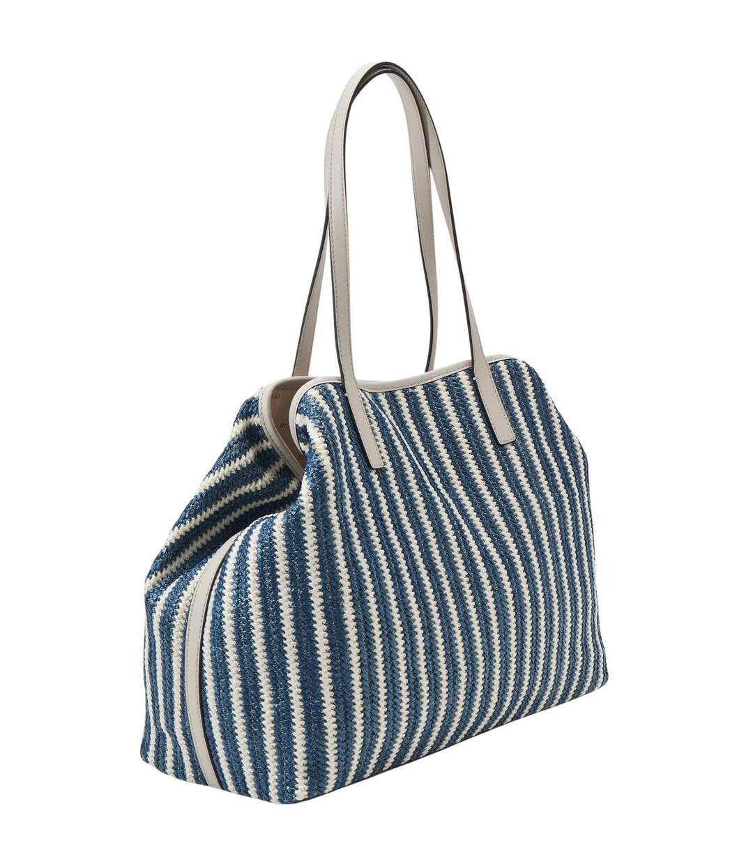 Sac À Main Motif/style Rayé Taille Unique Pourpre Guess-3
