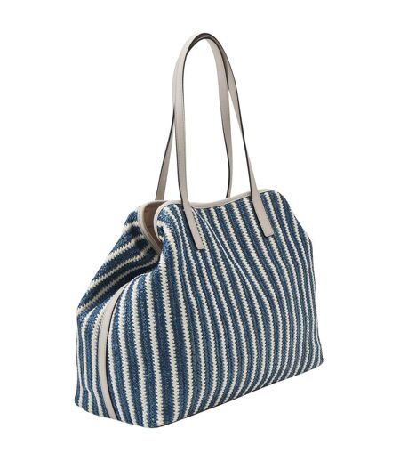 Sac À Main Motif/style Rayé Taille Unique Pourpre Guess