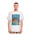 Mens The Skateboard Magazine Cover No 8 Oversized T-shirt Blanc MerchCode-1