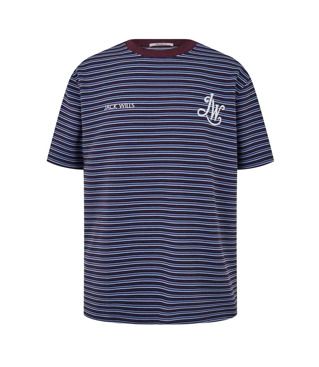 T-shirt Motif/style À Rayures Homme Marron Jack Wills-2