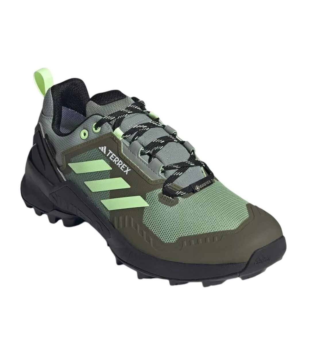 Chaussures De Randonnée Terrex Swift R3 Homme Vert Argenté Vert Kaki Adidas-1